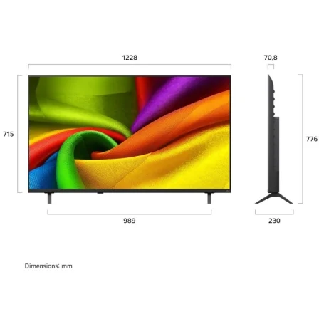 LG NanoCell 55NU850B6LA 55" | Ultra HD 4K | Smart TV | Wi-Fi | TV preta