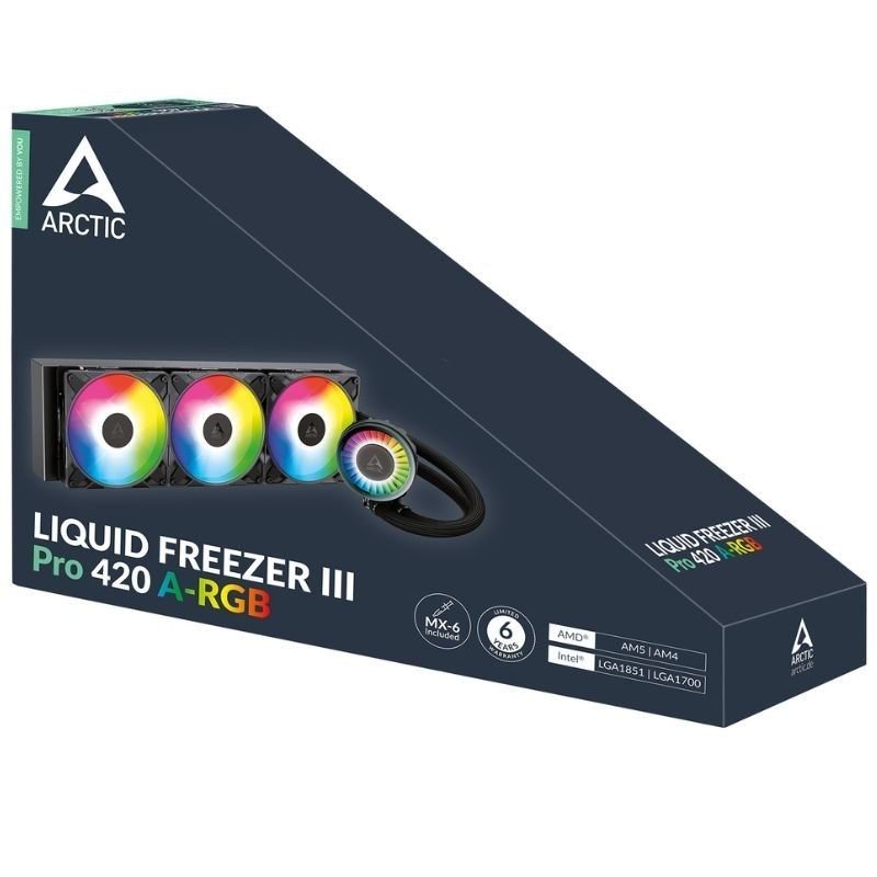 Líquida Arctic Liquid Freezer III Pro 420 A-RGB| Preto