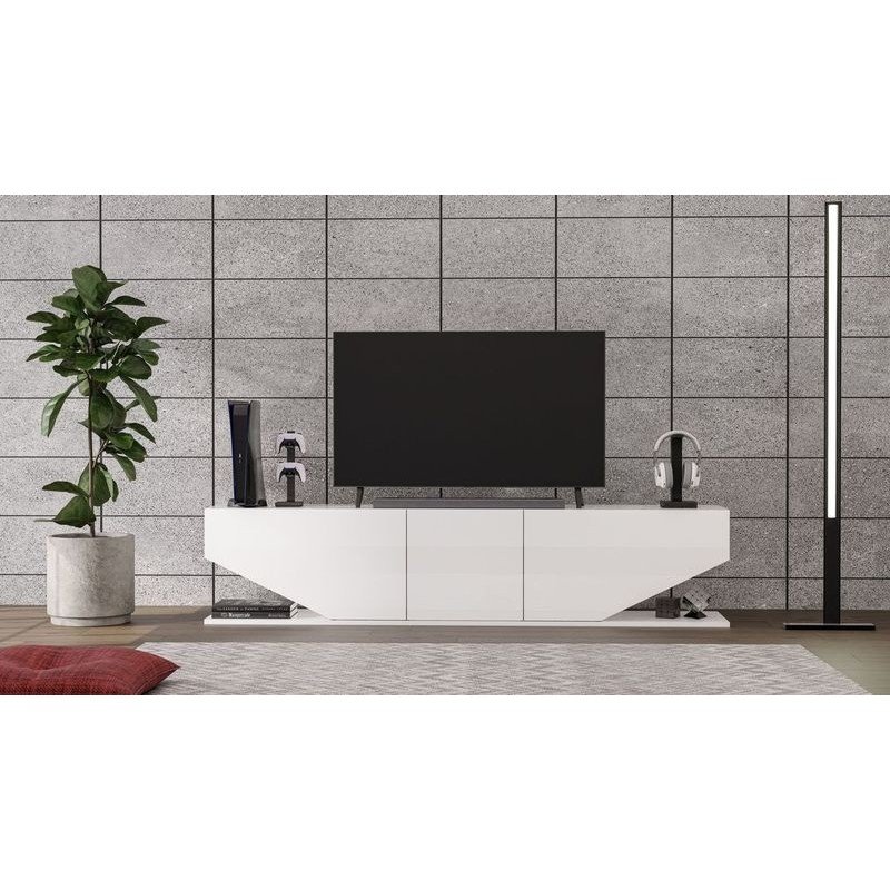 Móvel TV VIOLET, bilaminado brilho, 180 cms