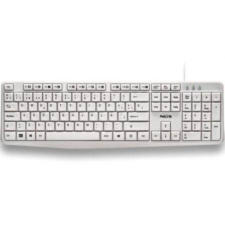 Teclado Heritage NGS HERITAGESPANISH| White