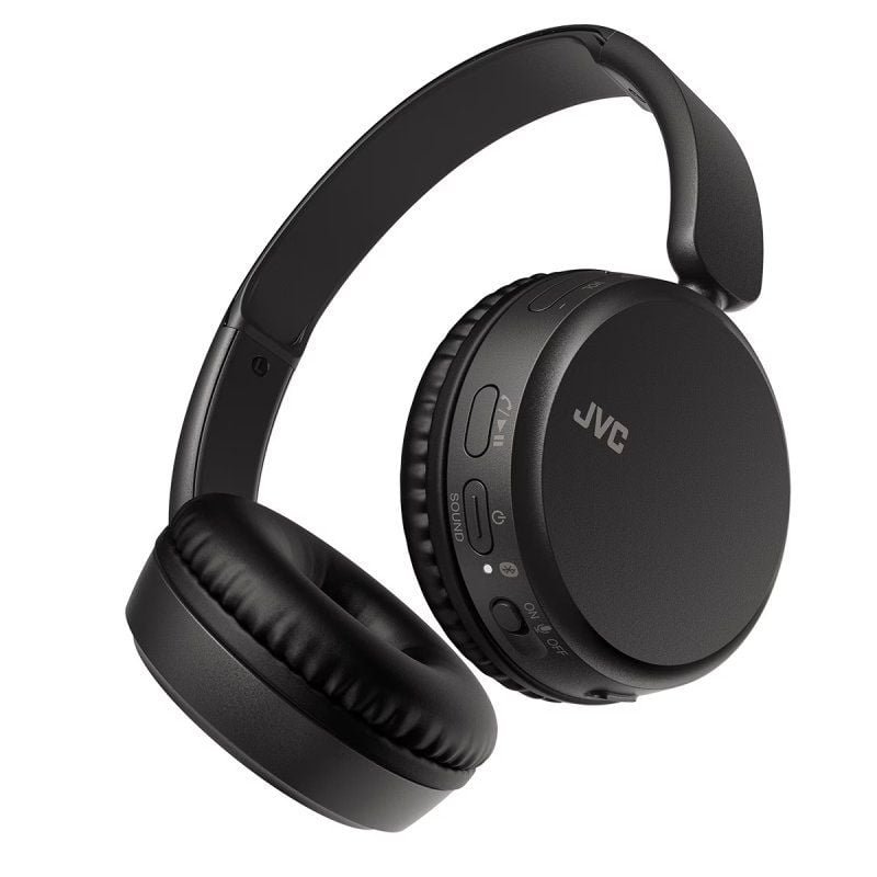 Fones de ouvido sem fio JVC HA-S36W| com microfone| Bluetooth| Preto
