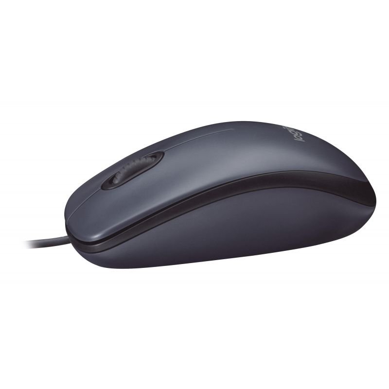 Logitech M90 Mouse | Até 1000 dpi| cinza v2