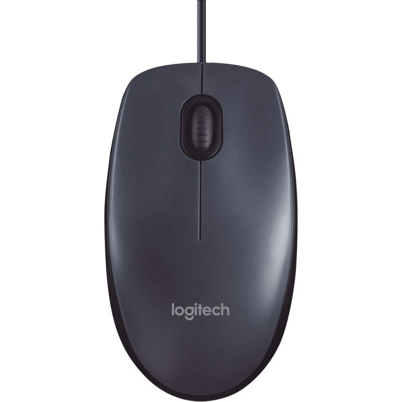 Logitech M90 Mouse | Até 1000 dpi| cinza v2