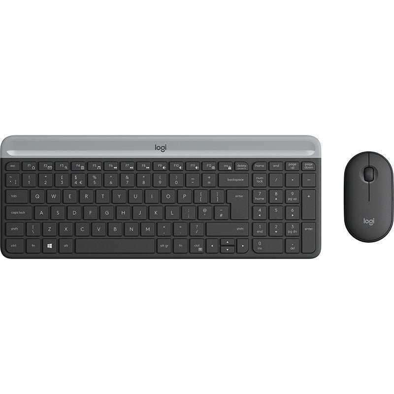 Logitech Slim Combo MK470 Teclado e mouse sem fio
