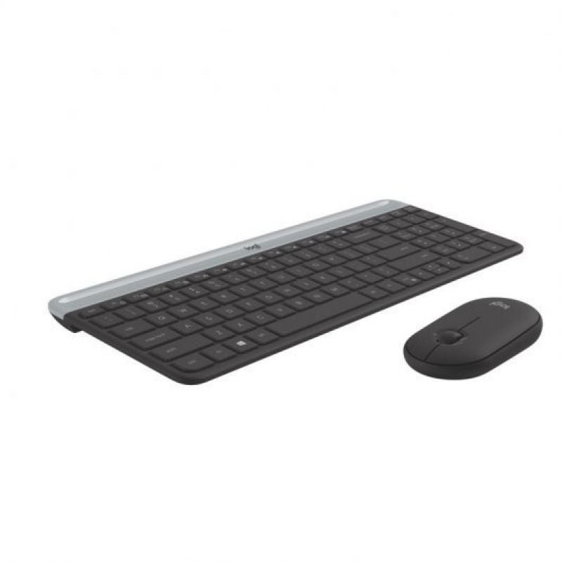 Logitech Slim Combo MK470 Teclado e mouse sem fio
