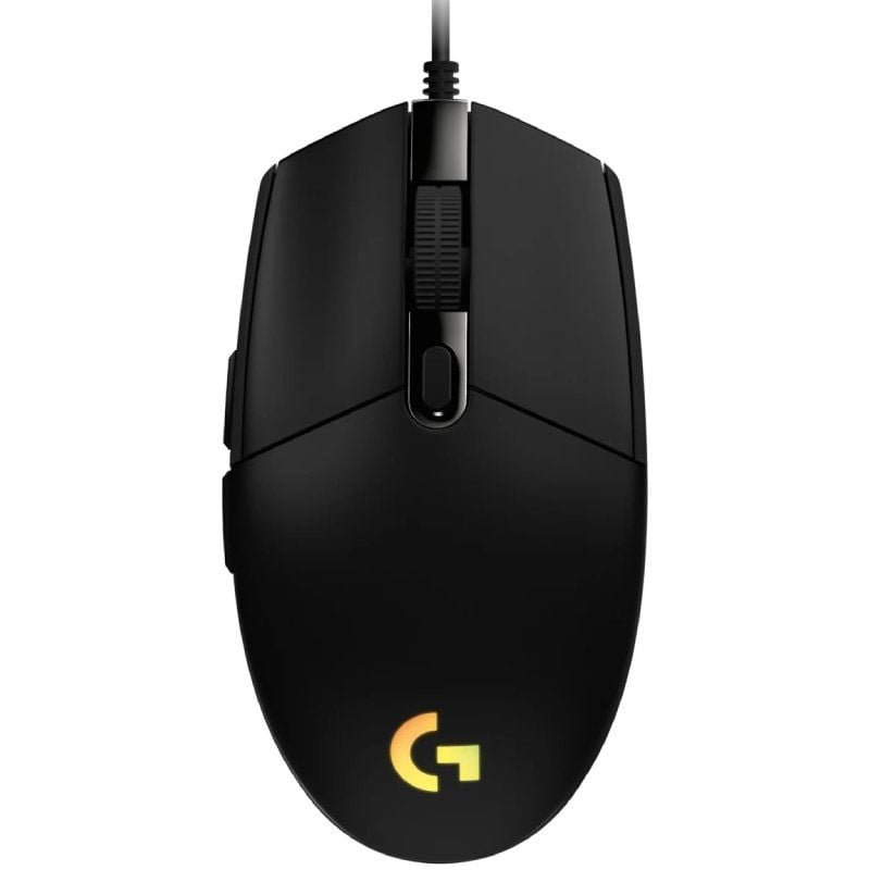 Mouse Gaming Logitech G203 Lightsync| Até 8000 DPI| Preto