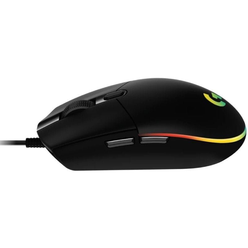 Mouse Gaming Logitech G203 Lightsync| Até 8000 DPI| Preto
