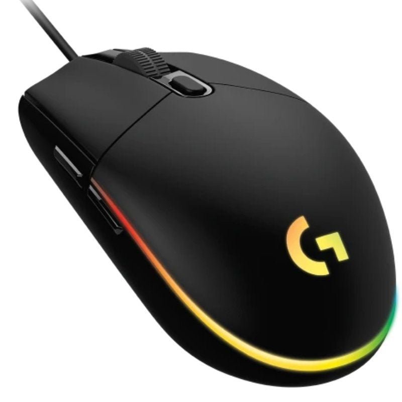 Mouse Gaming Logitech G102 Lightsync| Até 8000 DPI| Preto