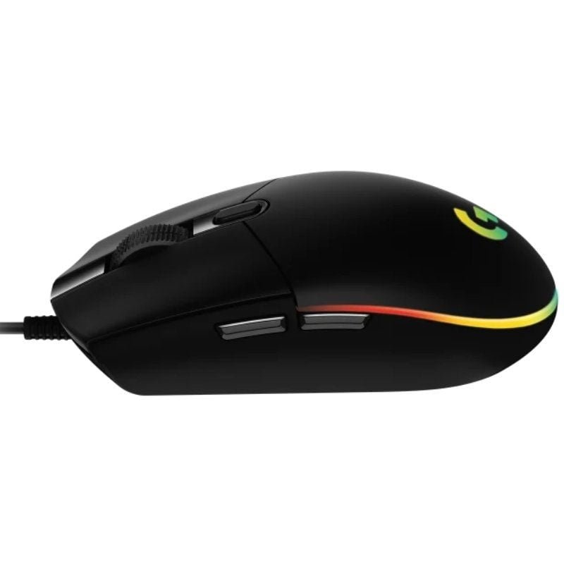 Mouse Gaming Logitech G102 Lightsync| Até 8000 DPI| Preto