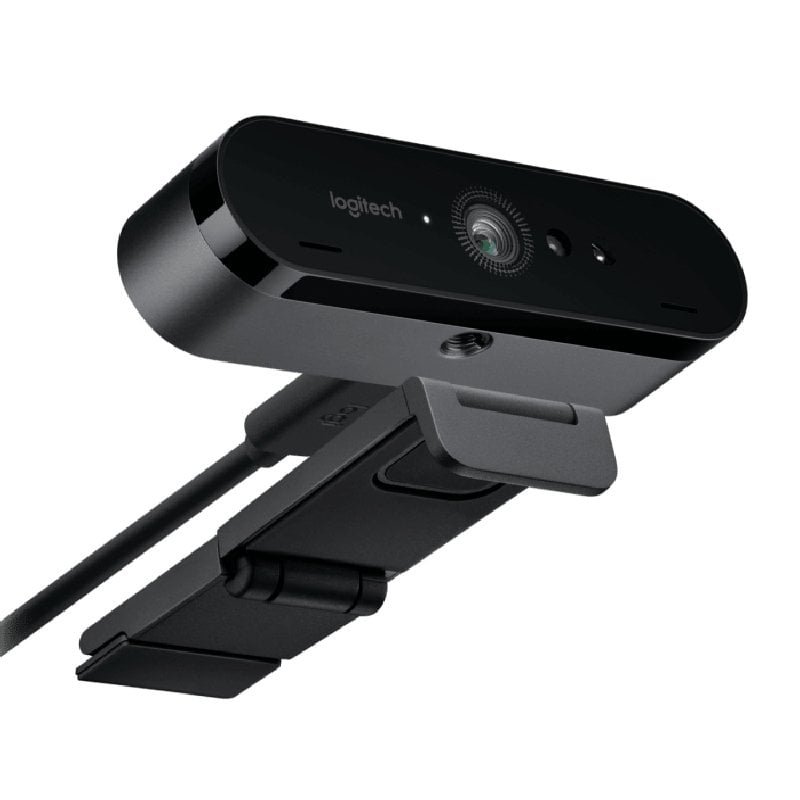Webcam videoconferência Logitech Brío 4K| Foco automático | 4096 x 2160 Ultra HD