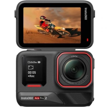 Insta360 Ace Pro Câmera Digital Esportiva Pack de 2 Baterias| 8K|Ângulo de Visão de 180º