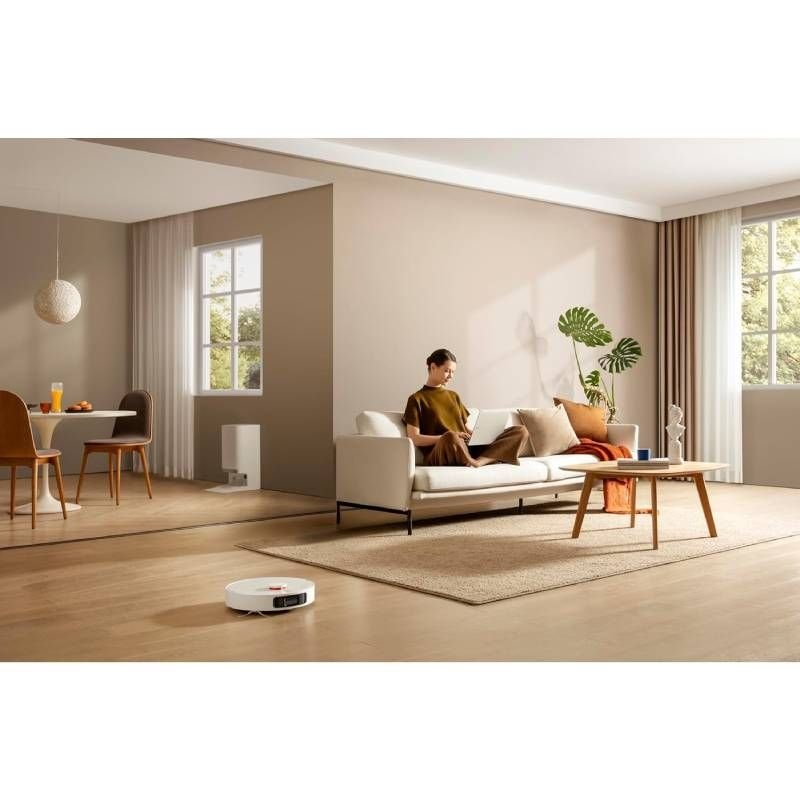 Robot Aspirador Xiaomi Robot Vacuum X20+| Lava-pavimentos| controlo por WiFi| Branco