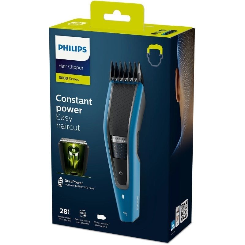 Máquina de Cortar Cabelo Philips Hairclipper Series 5000 HC5612|15 com Bateria| com Fio| 3 Acessório