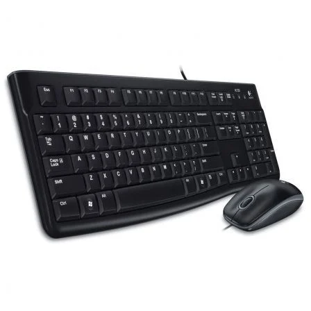 Teclado e Mouse Logitech Desktop MK120
