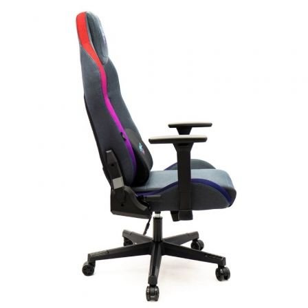 Woxter Stinger Station Elite Cadeira de Jogos | Luzes de LED | Azul e Rosa