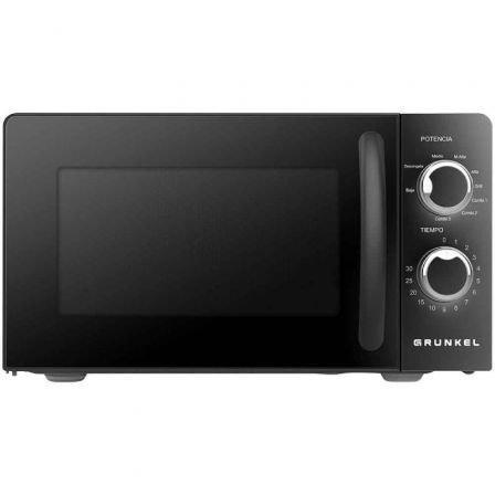 Grunkel MWG-20NG| 700W| 20L Capacidade| Função da Grelha| Micro-ondas Preto