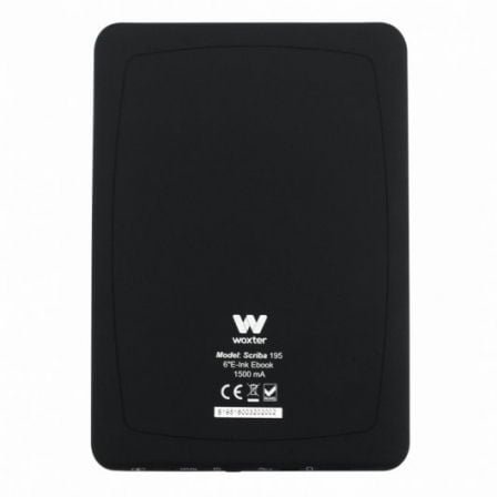 Livro eletrónico Ebook Woxter Scriba 195| 6"| tinta eletrónica| Preto