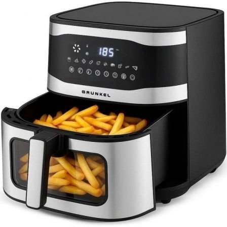 Freidadora a ar Fritadeira | Grunkel Maxisteelfryer sem óleo | 2200W | Capacidade 9L