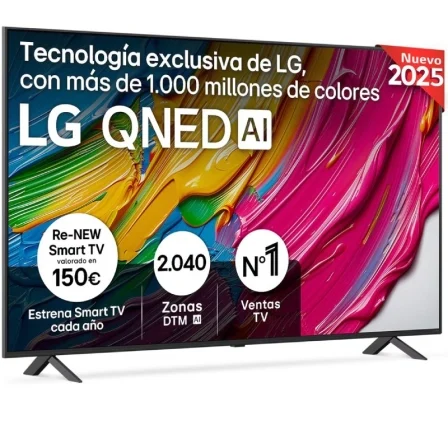 LG QNED AI QNED80 75QNED80A6A 75"|Ultra HD 4K|Smart TV| WiFi TV
