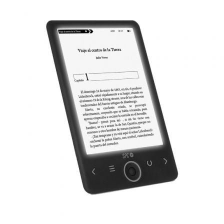 Livro Eletrónico SPC Dickens Light 2| 6"| Tinta Eletrónica| Preto