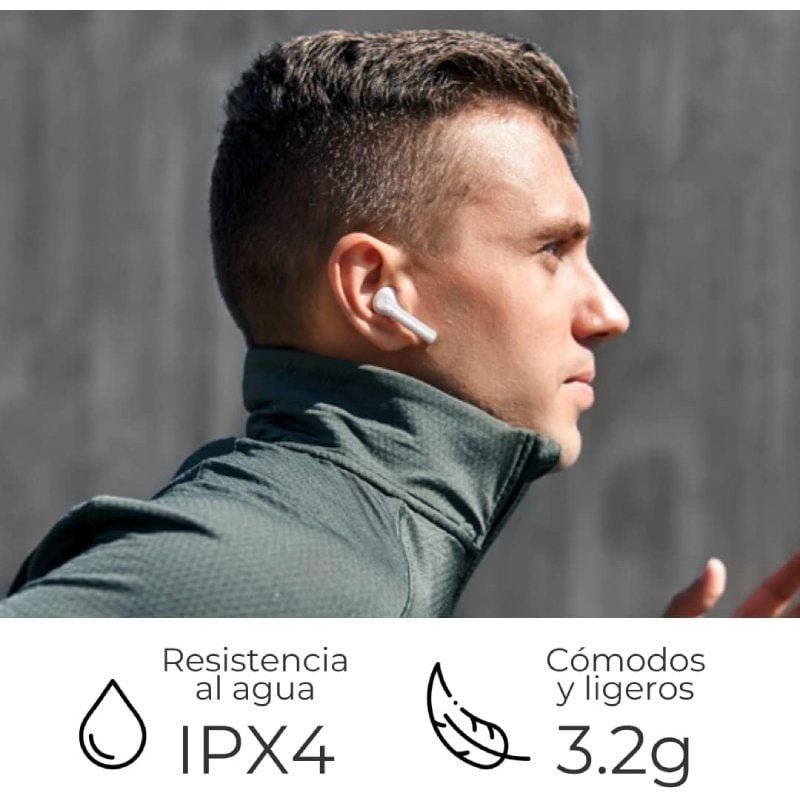 ZTE Buds 2 fone de ouvido Bluetooth com estojo de carregamento| Autonomia 5H| Pretos