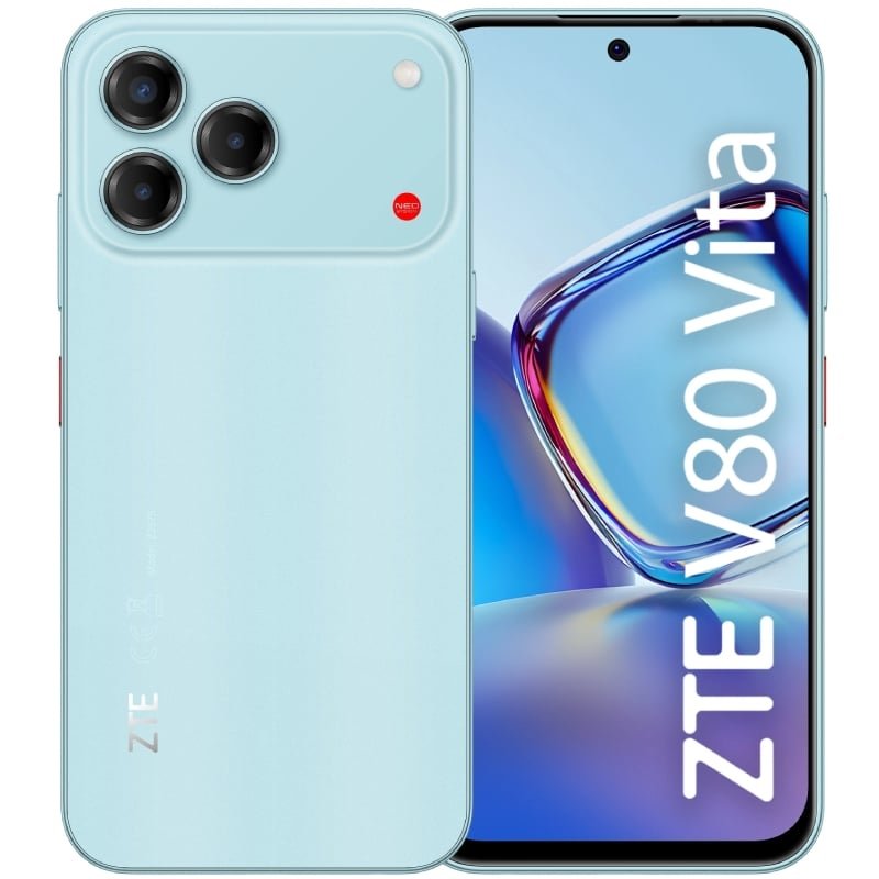 Smartphone ZTE Blade V80 Vita 4GB | 256 GB | 6,75"| Azul
