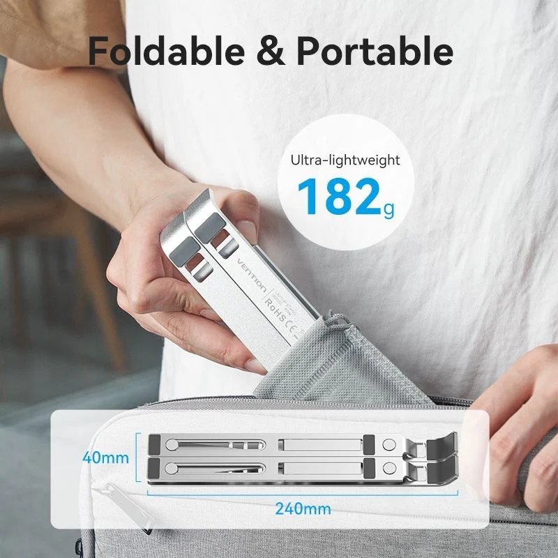 Suporte Vention KDMI0 para portátil | Tablet até 17"