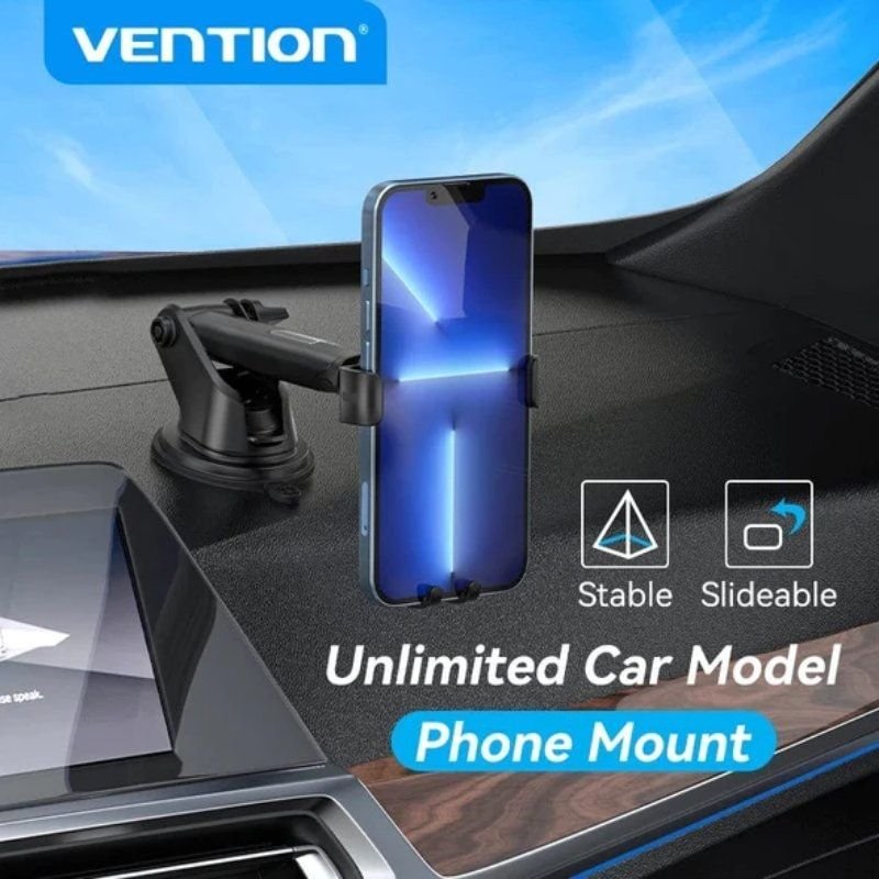 Suporte de smartphone para carro Vention KCOB0| Preto