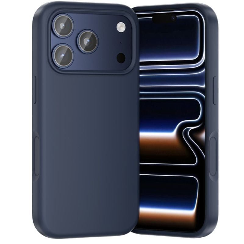 Caixa de silicone com MagSafe Vention KVLCD-40| Compatível com o iPhone 17 Pro Max| azul meia-noite