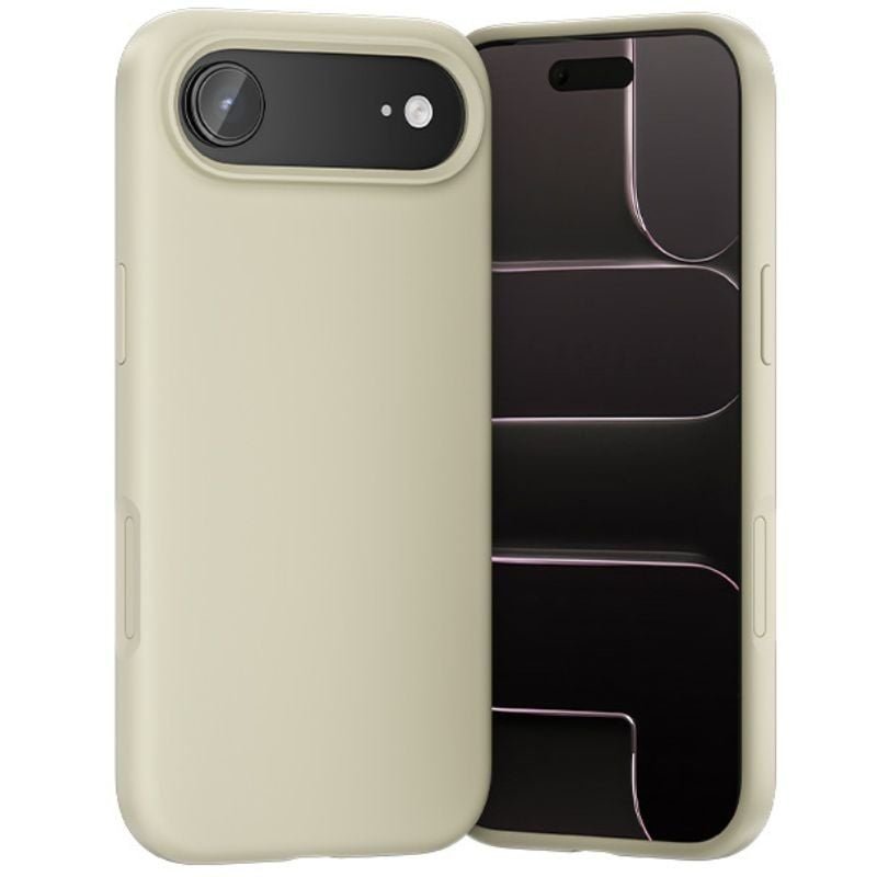 Capa  de silicone com MagSafe Vention KVCNCG-20| Compatível com o iPhone Air| Bege