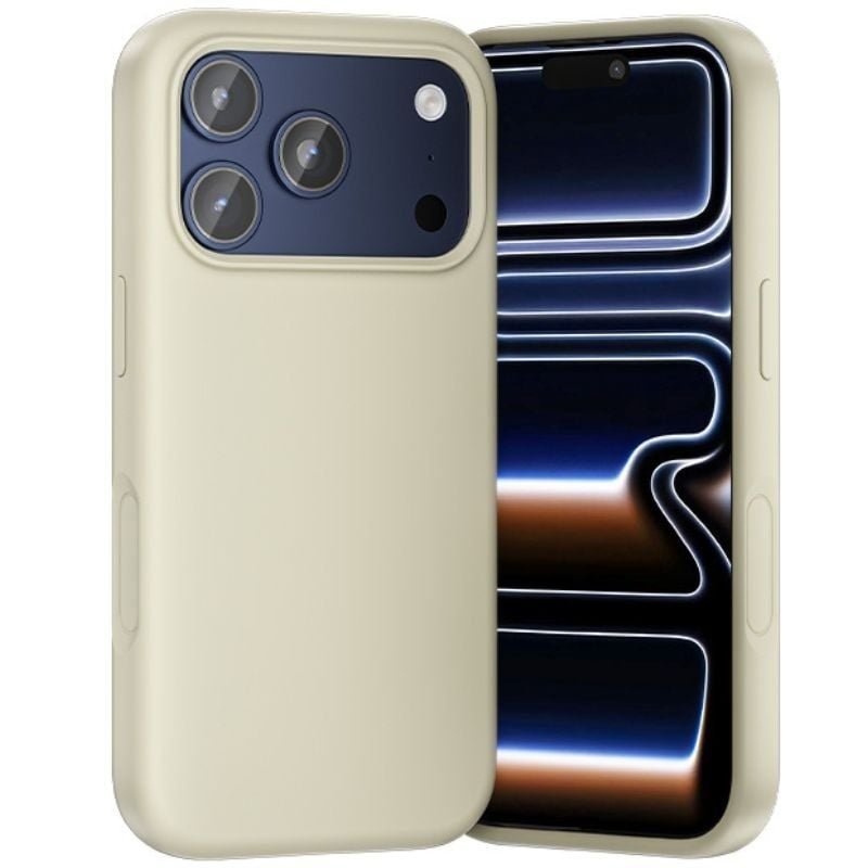 Caixa de silicone com MagSafe Vention KVCNCD-40| Compatível com o iPhone 17 Pro Max| Bege