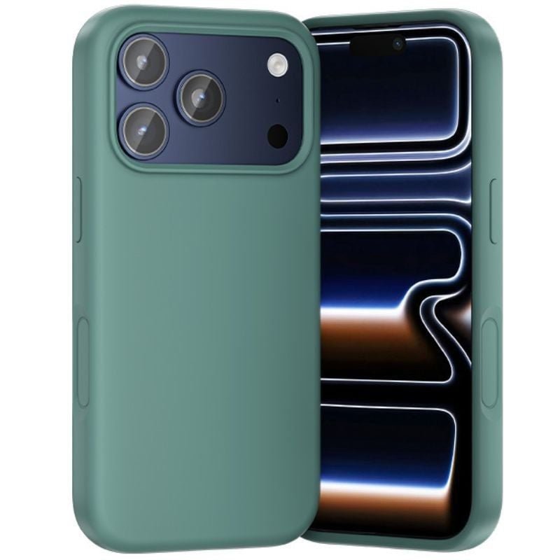 Caixa de silicone com MagSafe Vention KVCGCD-40| Compatível com o iPhone 17 Pro Max| Verde azulado