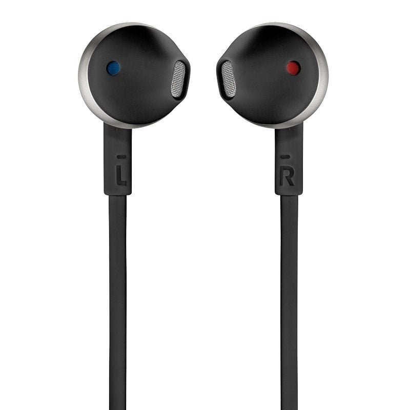 Auscultadores no ouvido JBL Tune 205| com microfone| Jack 3.5| Preto