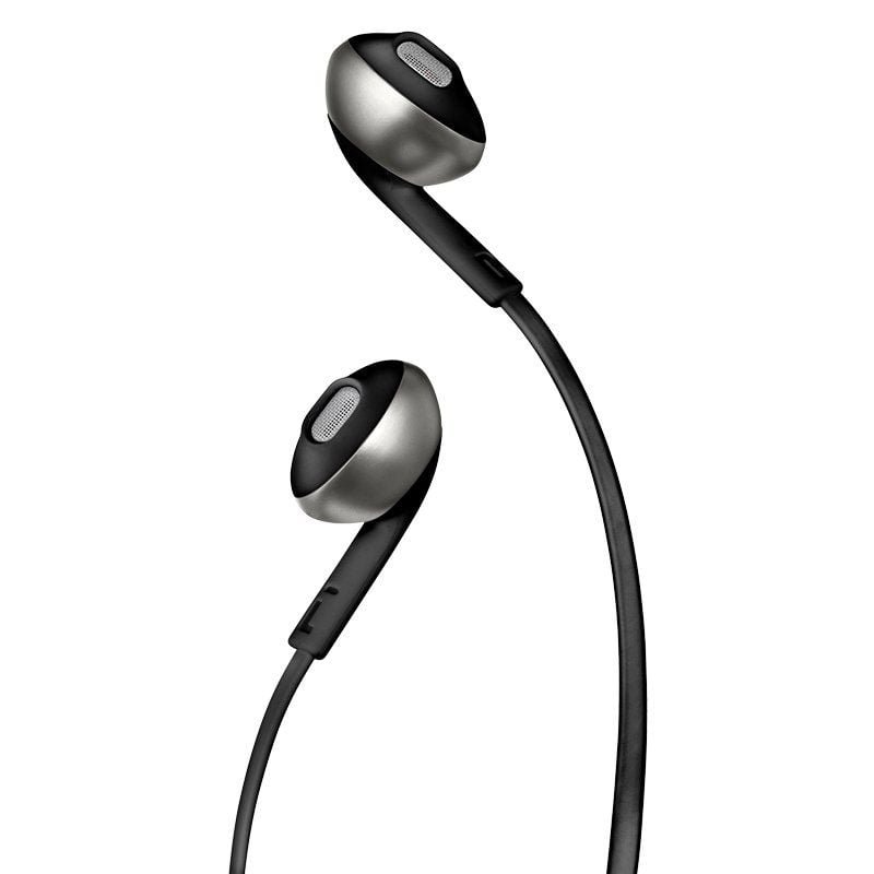 Auscultadores no ouvido JBL Tune 205| com microfone| Jack 3.5| Preto