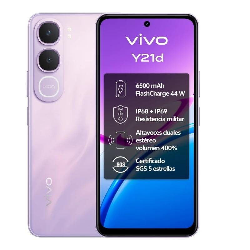 Vivo Y21D 4GB (+4) 128GB 6,68" IP69 Lavender Purple