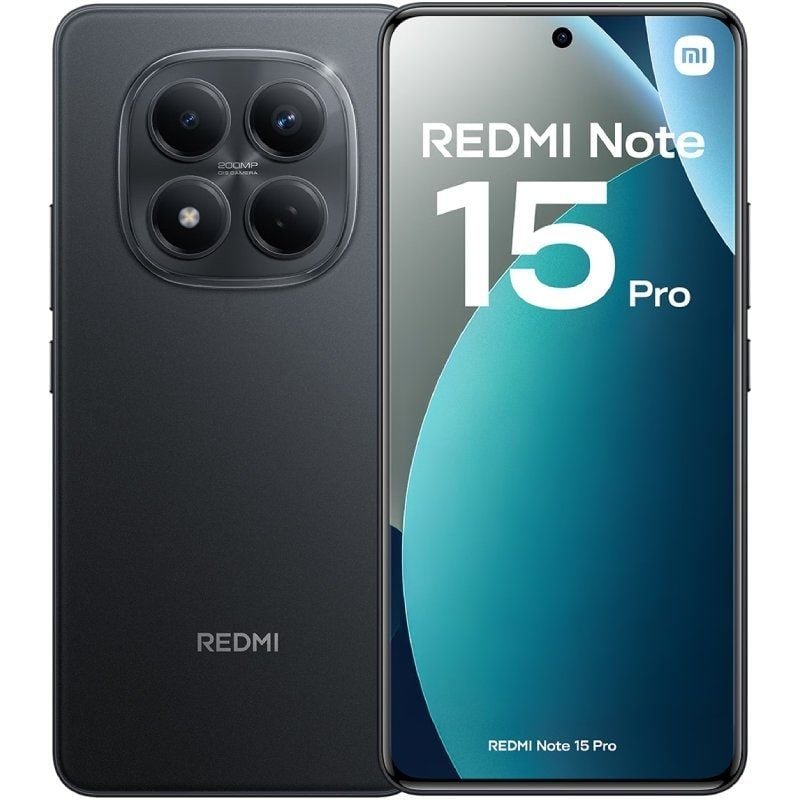 Smartphone Xiaomi Redmi Note 15 Pro 12GB | 512 GB | 6,83"| Preto