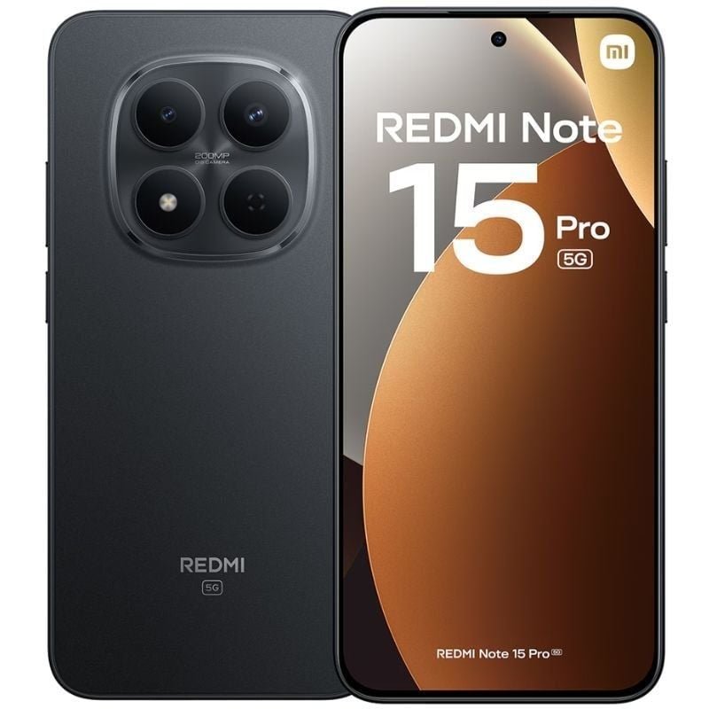 Smartphone Xiaomi Redmi Note 15 Pro 8GB| 256GB| 6.83'| 5G| Preto