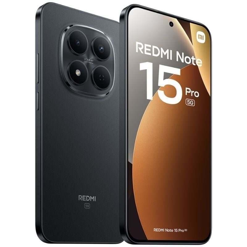 Smartphone Xiaomi Redmi Note 15 Pro 8GB| 256GB| 6.83'| 5G| Preto