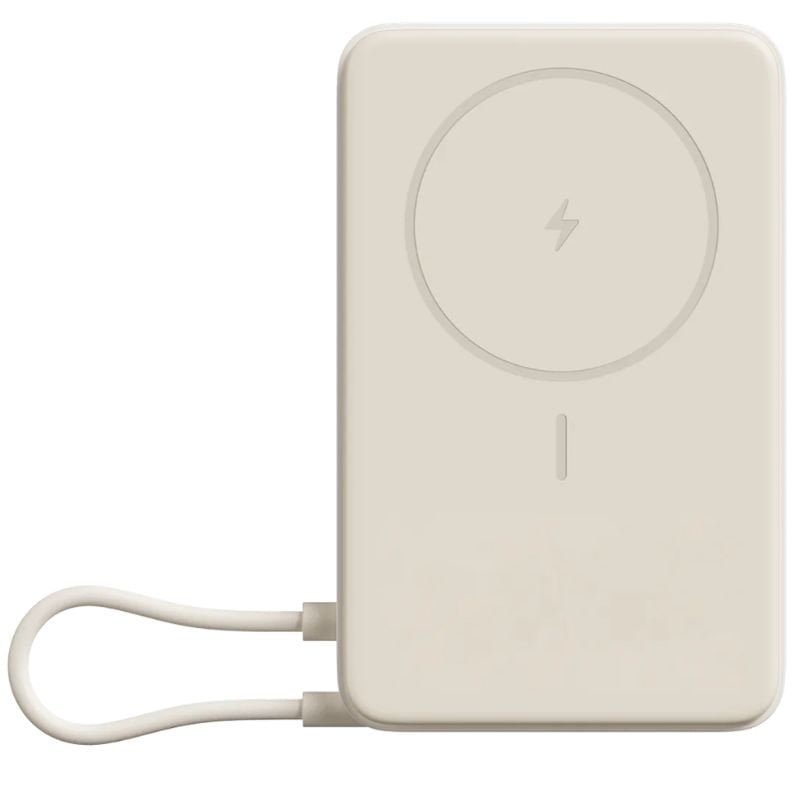 Powerbank 10000mAh Xiaomi Magnetic Power Bank 10000| Wireless| Beige