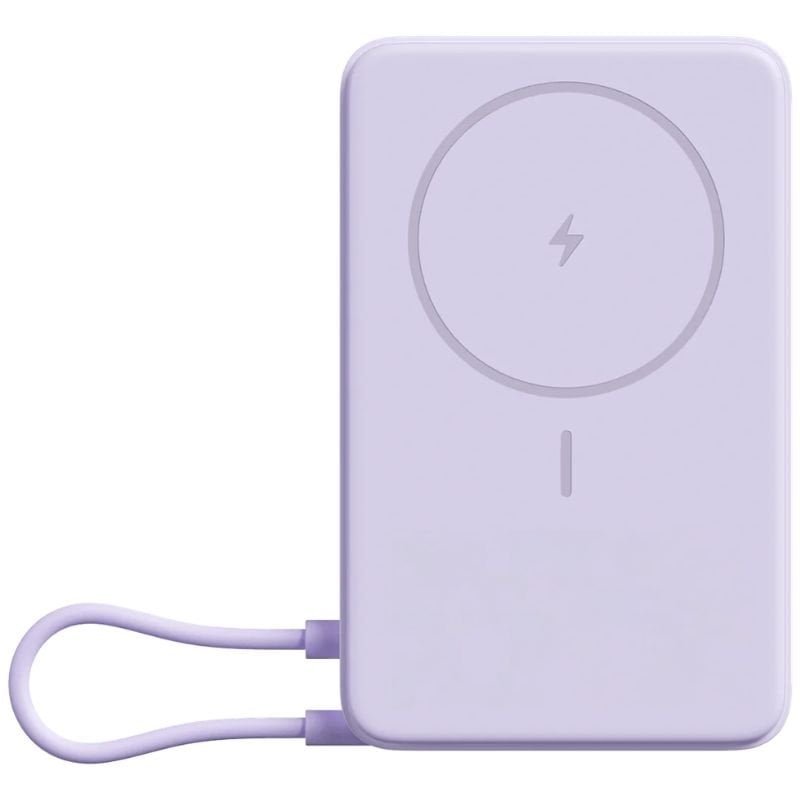 Powerbank 10000mAh Xiaomi Magnetic Power Bank 10000| Wireless| Púrpura