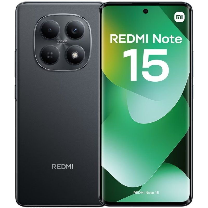 Smartphone Xiaomi Redmi Note 15 6GB| 128GB| 6.77'| Preto