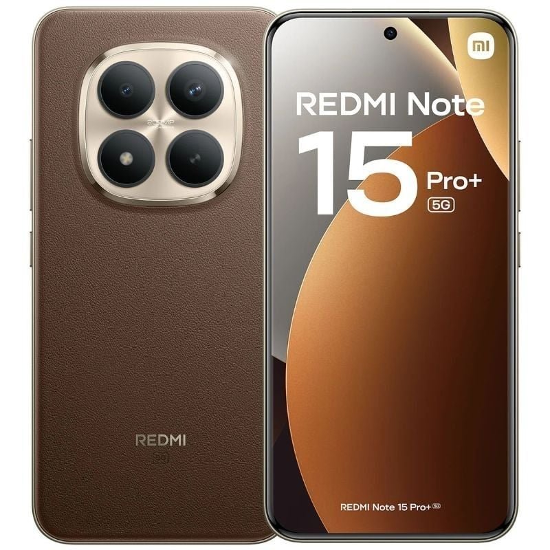 Smartphone Xiaomi Redmi Note 15 Pro Plus 12GB| 512GB| 6.83'| 5G| Marrón