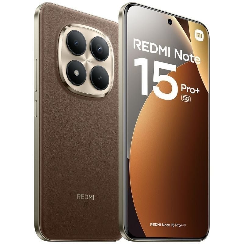 Smartphone Xiaomi Redmi Note 15 Pro Plus 12GB| 512GB| 6.83'| 5G| Marrón