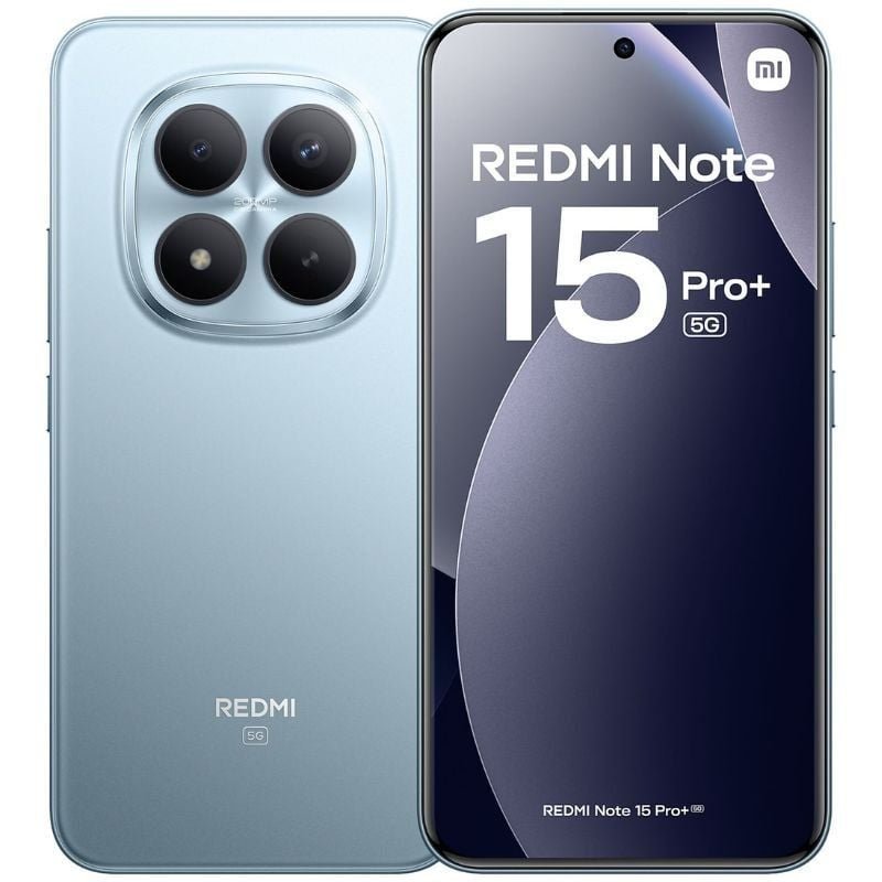 Smartphone Xiaomi Redmi Note 15 Pro Plus 8GB| 256GB| 6.83'| 5G| Azul Glaciar