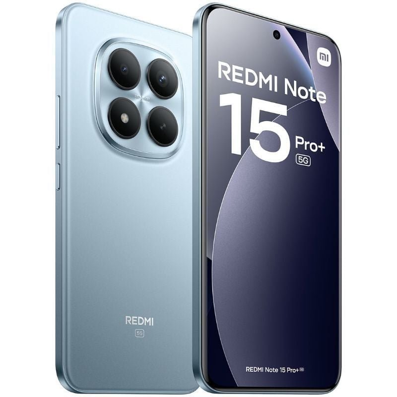 Smartphone Xiaomi Redmi Note 15 Pro Plus 8GB| 256GB| 6.83'| 5G| Azul Glaciar