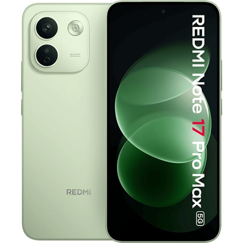 Smartphone Xiaomi Redmi Note 17 Pro Max 8GB | 512 GB | 6,83"| 5G| Verde