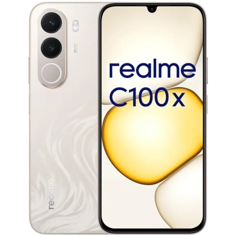 Smartphone Realme C100X 4GB | 256 GB | 6,8"| Ouro