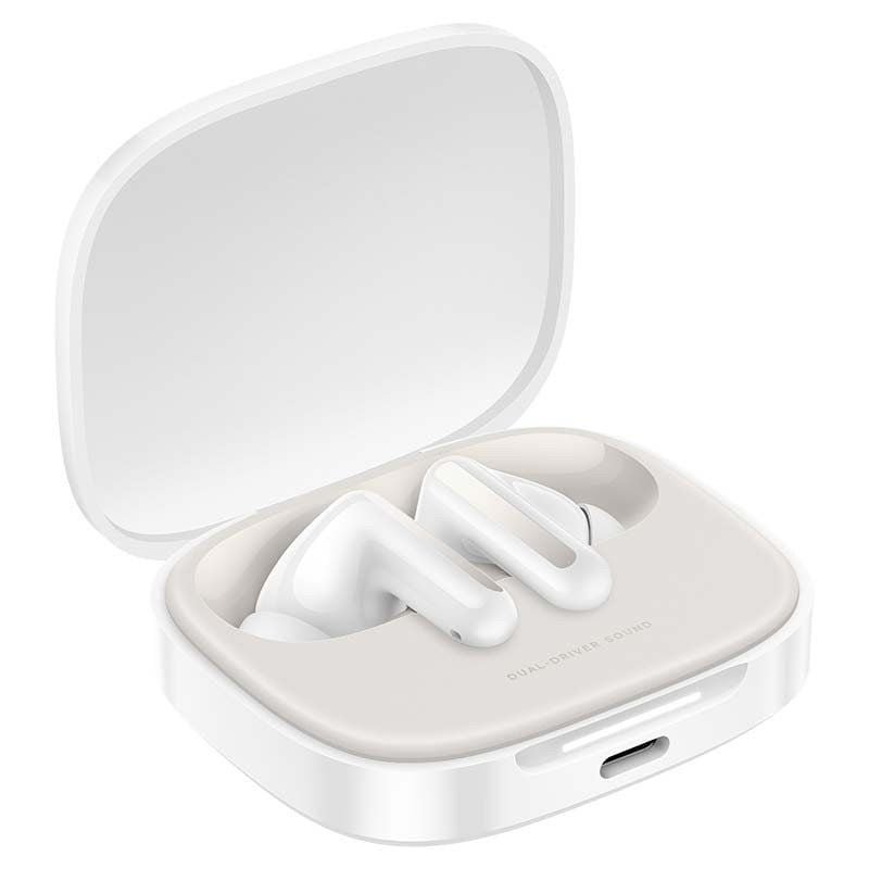 Xiaomi Redmi Buds 6 Bluetooth Headset com estojo de carregamento| Autonomia 10h| brancos