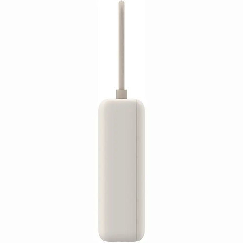 Powerbank 10000mAh Xiaomi 33W Power Bank Integrated Cable| 33W| Beige| Inclui Cabo USB Tipo-C