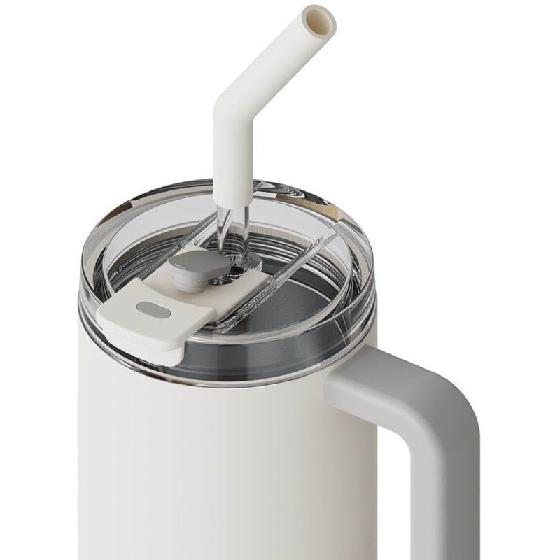 Garrafa com palha | Garrafa térmica para caneca de palha Xiaomi | Capacidade 1000ml | líquido